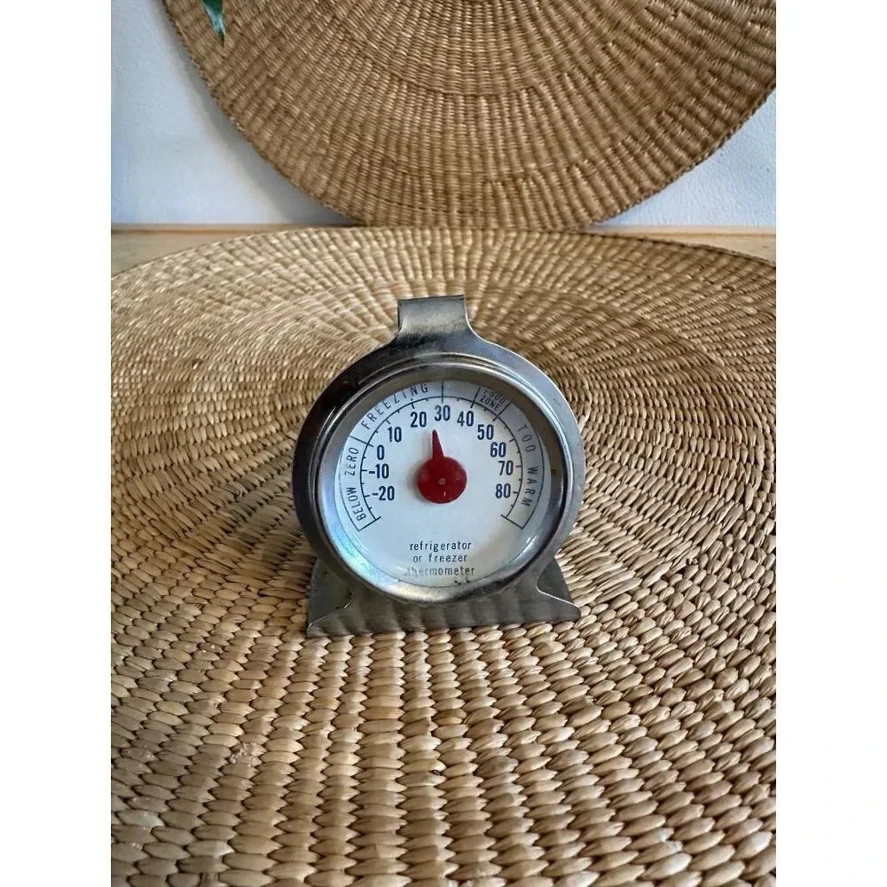 Vintage Refrigerator or Freezer Thermometer